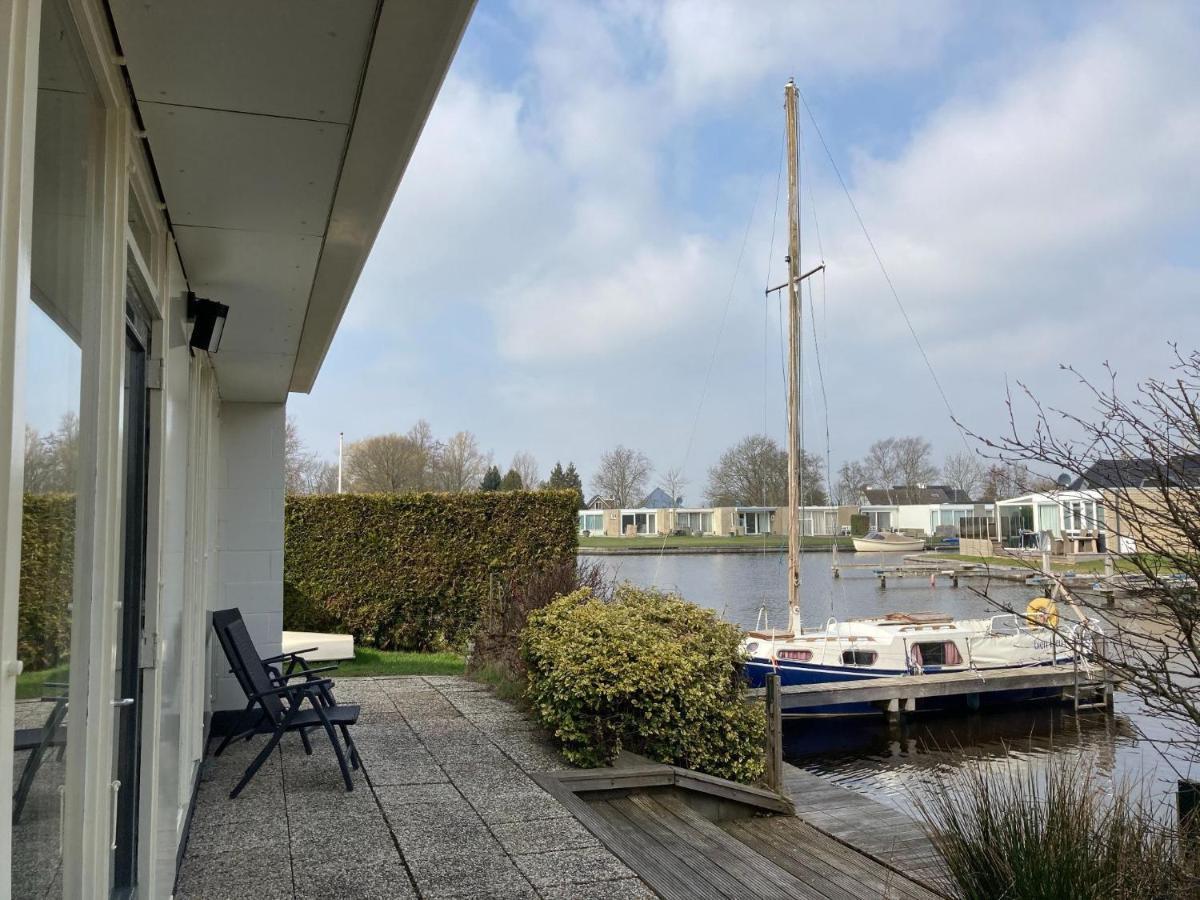 Waterfront Holiday Home With Jetty Boornzwaag over de Wielen ภายนอก รูปภาพ